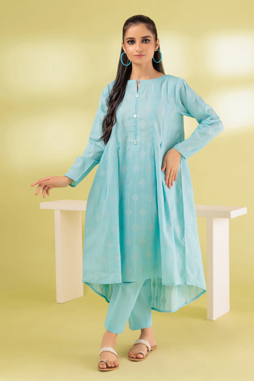 BLUE-JACQAURD-2 PIECE (SRLS232P14) - Image 3