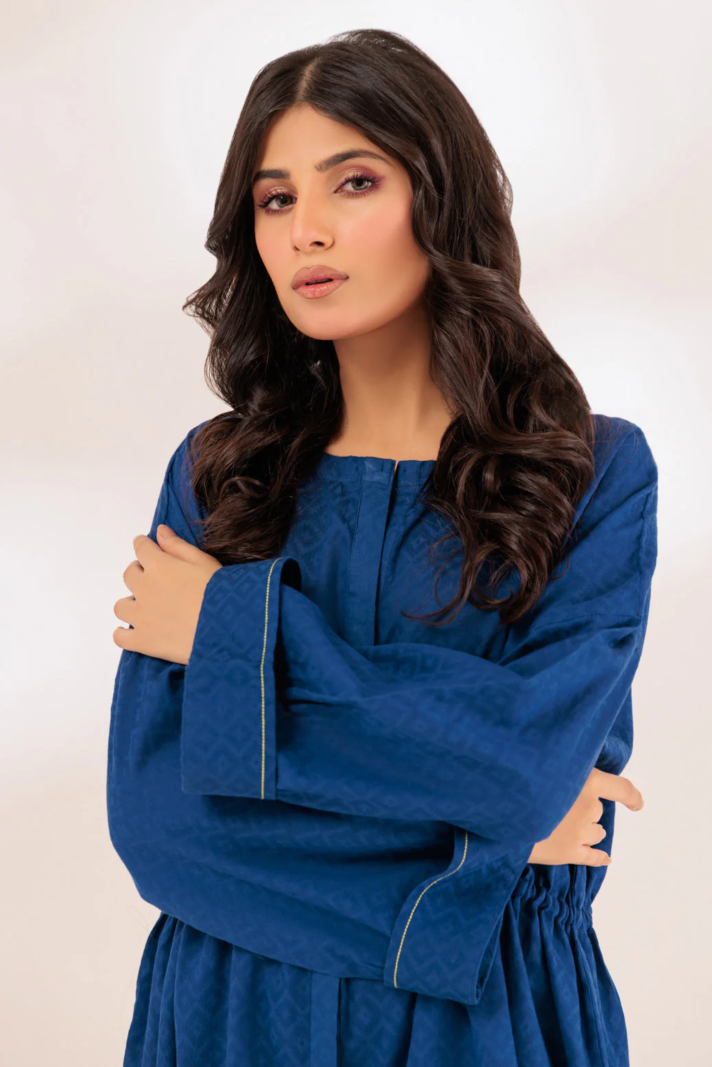 BLUE-JACQUARD-1 PIECE (BSSS231P02) - Image 2