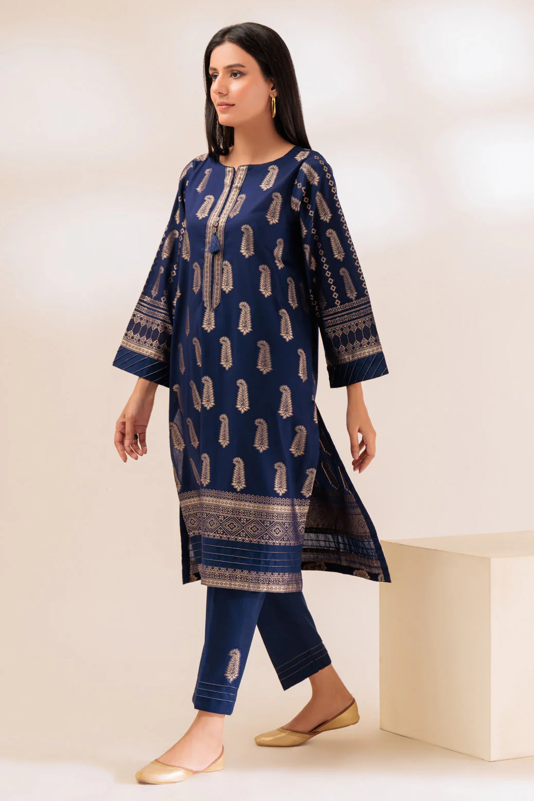 BLUE-JACQUARD-2 PIECE (PWJ1232P01) - Image 3