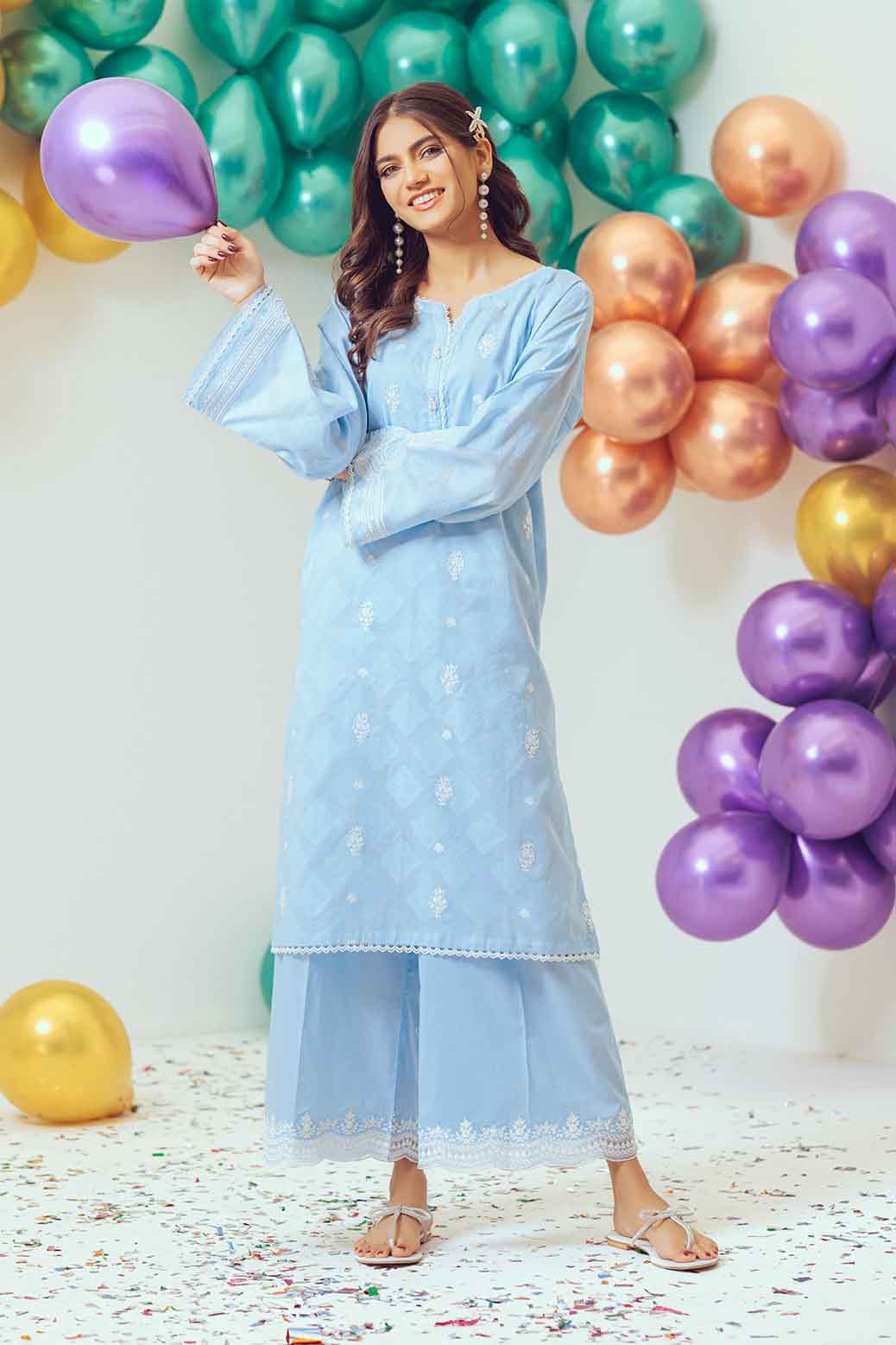 BLUE-JACQUARD-2 PIECE (PWS1232P22) - Image 2
