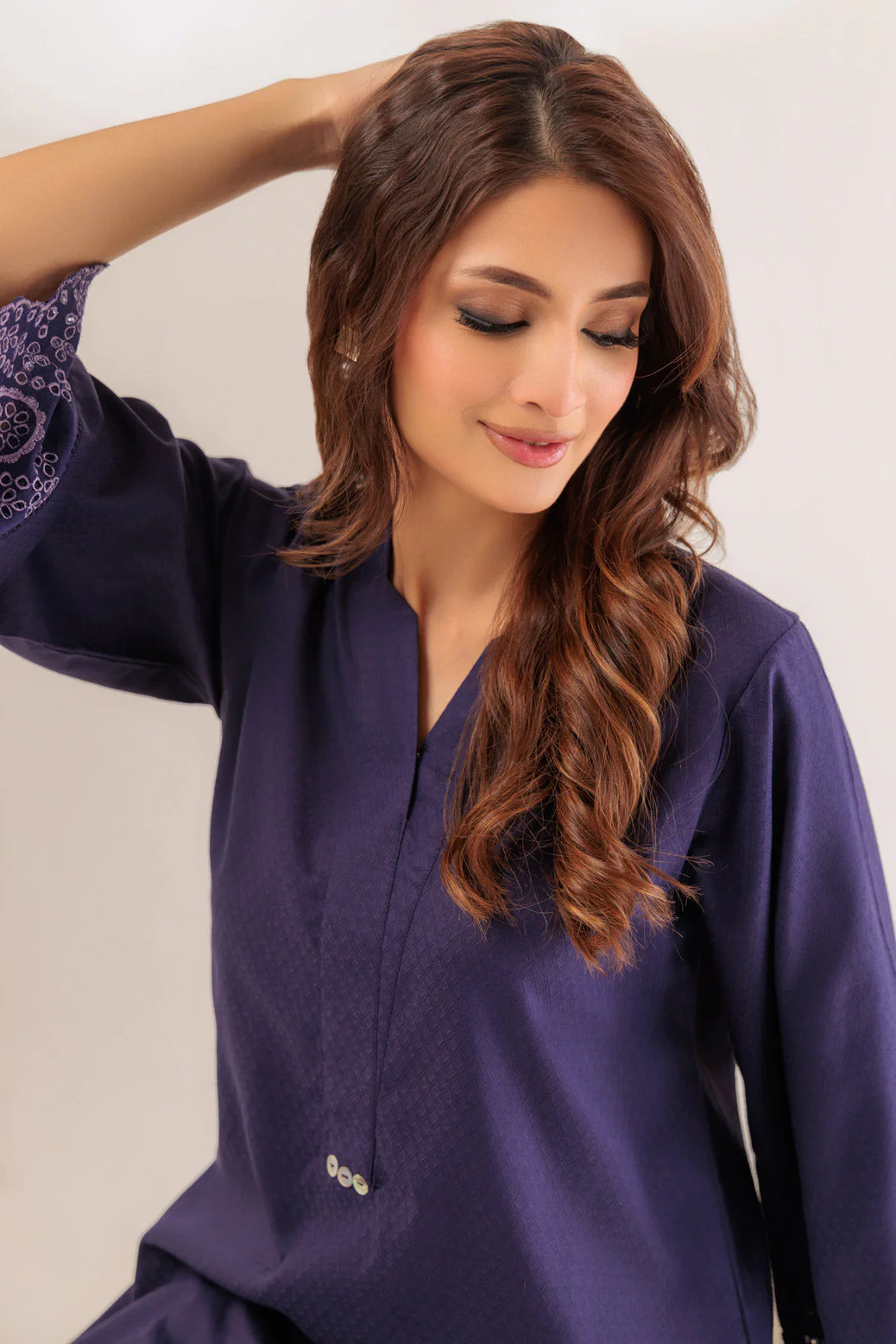 BLUE-JACQUARD-2 PIECE (PWS2232P15) - Image 2