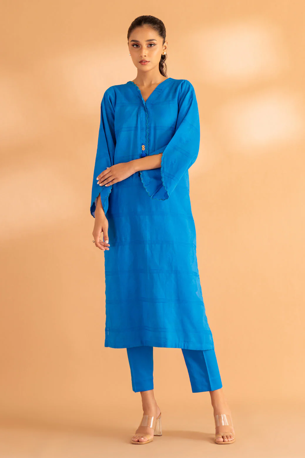 BLUE-JACQUARD-2 PIECE (SS1242P06) - Image 2
