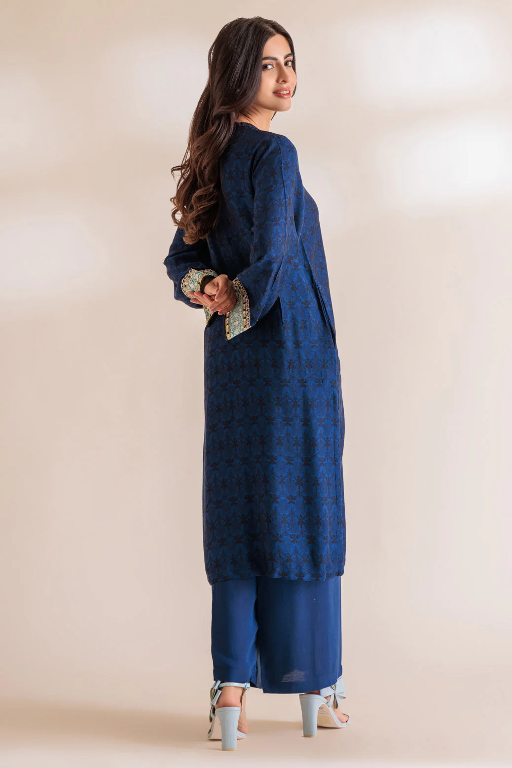 BLUE-JACQUARD-2 PIECE (SS6242P09) - Image 5