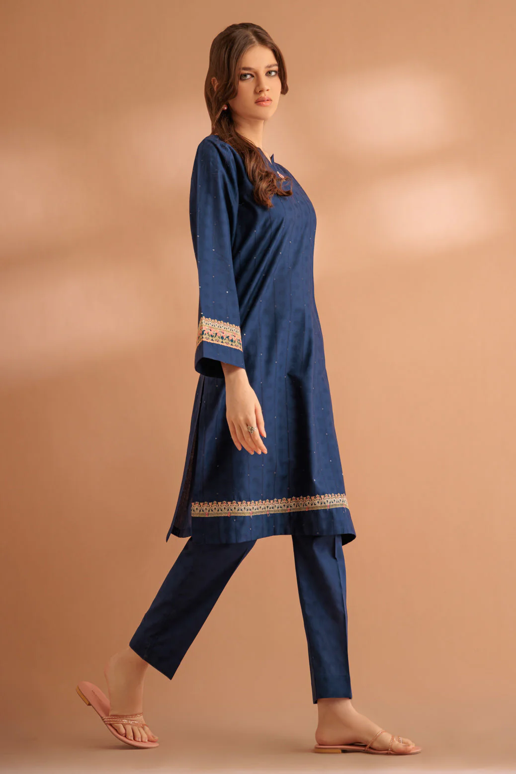 BLUE-JACQUARD-2 PIECE (SS6242P22) - Image 3