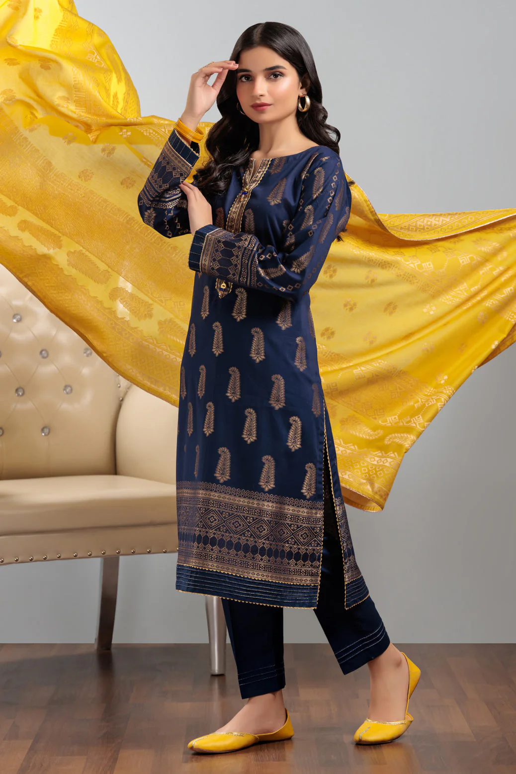 BLUE-JACQUARD-3-PIECE (JAS233P18) - Image 3