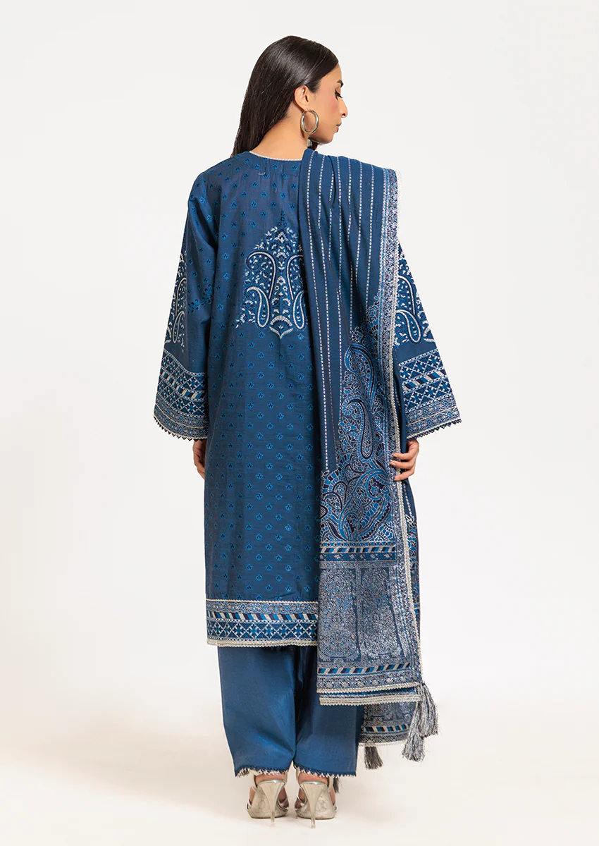 Blue-Jacquard  - 3 Piece  (W25SE3004) - Image 2