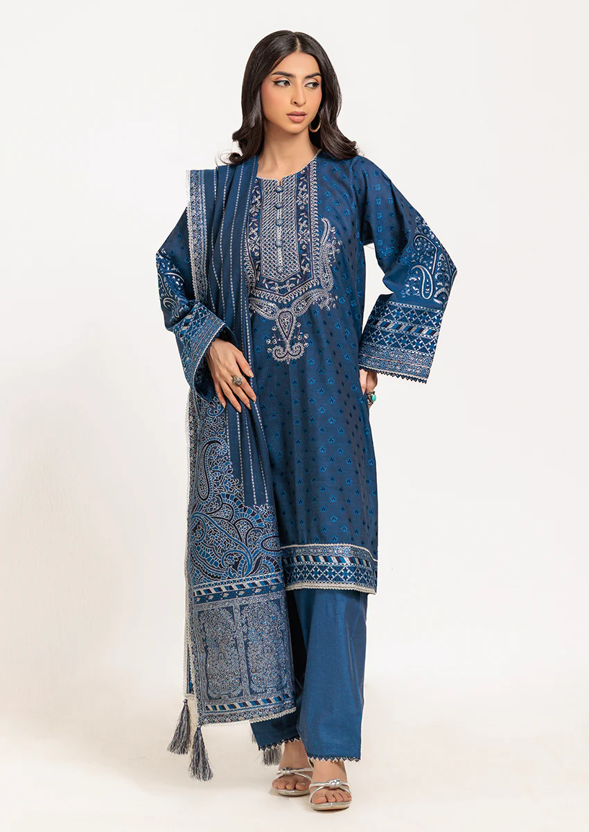 Blue-Jacquard  - 3 Piece  (W25SE3004) - Image 5
