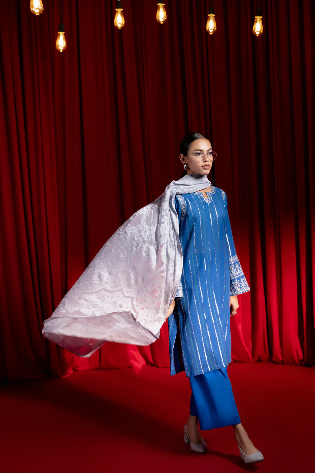 BLUE-JACQUARD-3 PIECE (BPS5243P31) - Image 3
