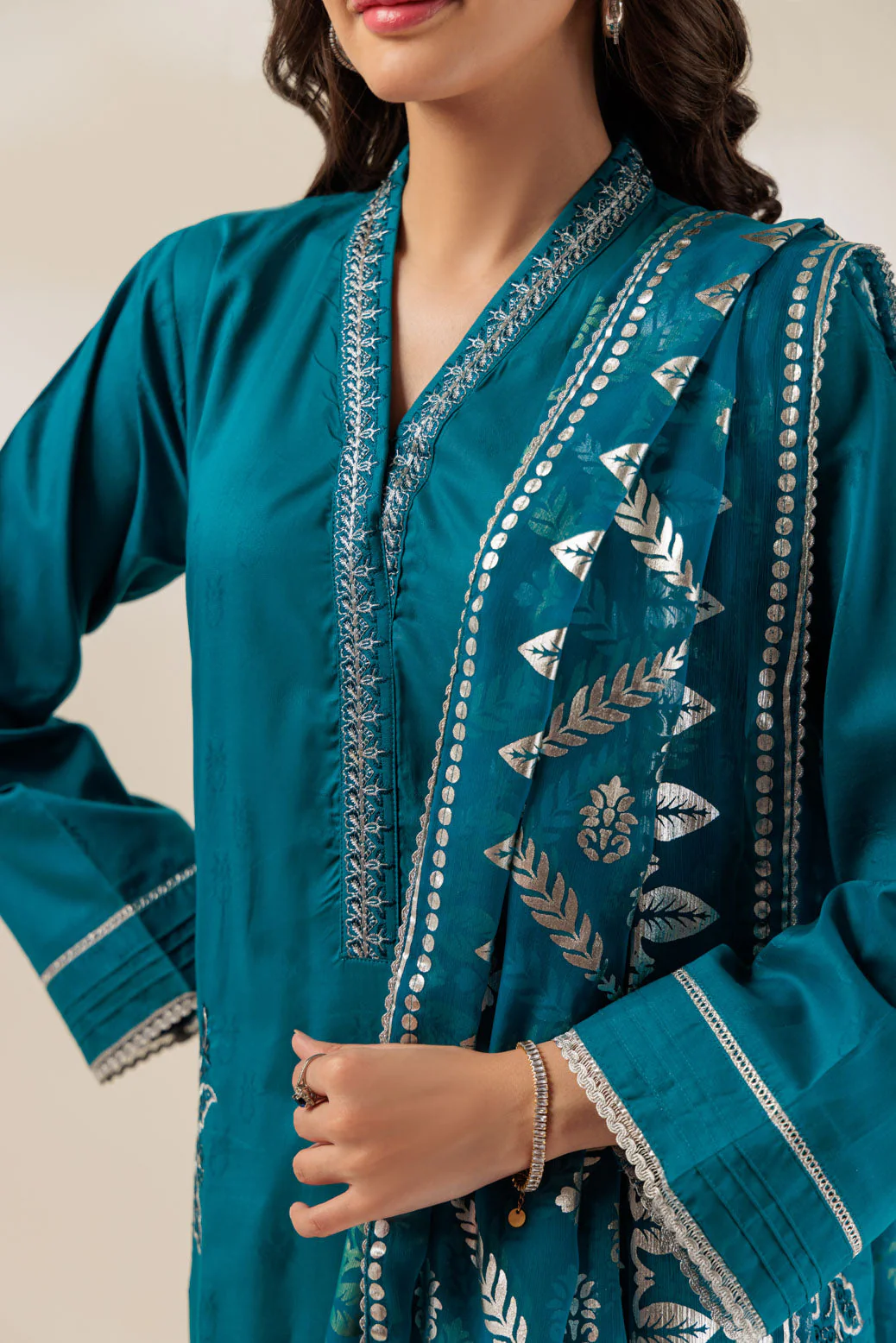 BLUE-JACQUARD-3 PIECE (BS5243P29) - Image 2