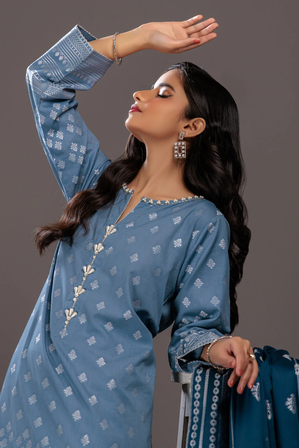 BLUE-JACQUARD-3 PIECE (JAS233P15) - Image 4