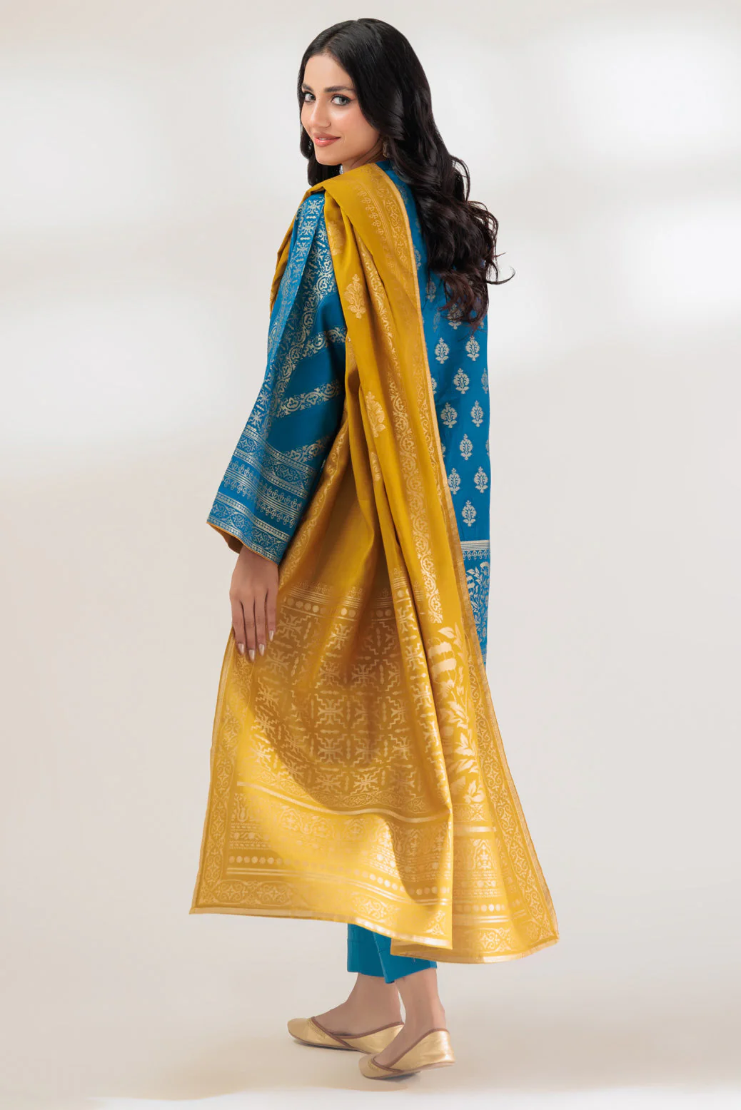 BLUE-JACQUARD-3 PIECE (PWJ1233P03) - Image 3