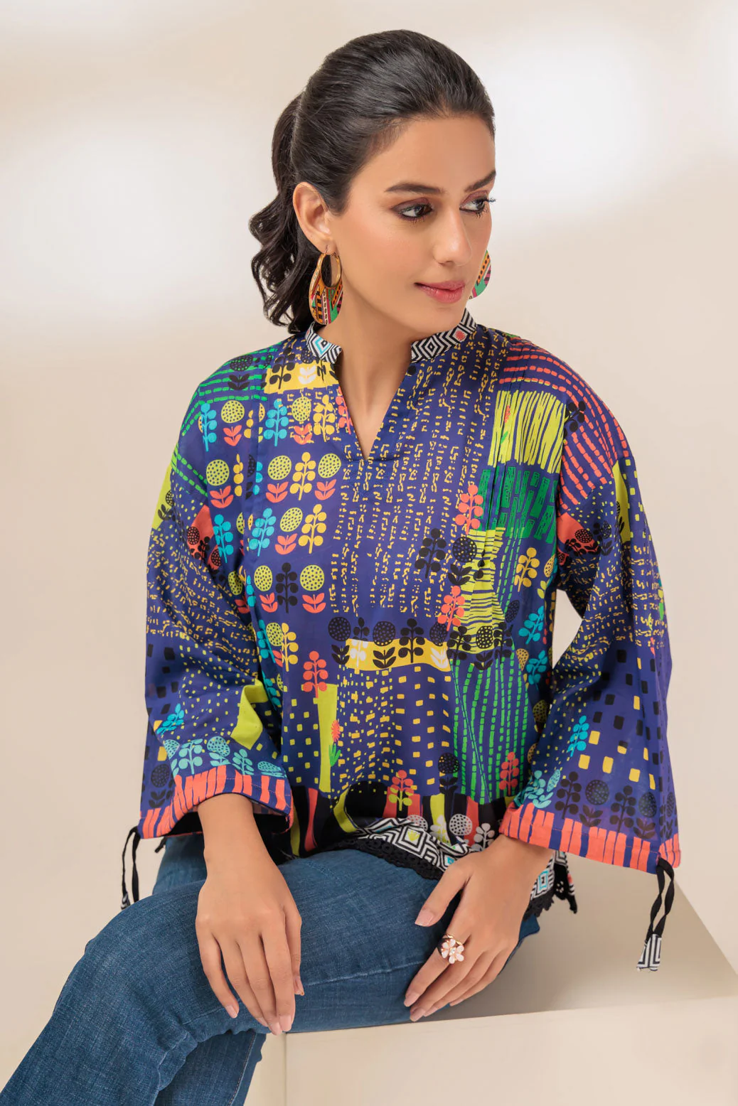 BLUE-LAWN-1 PIECE (SAK231P38) - Image 2