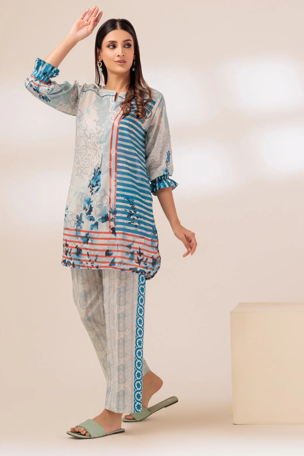 BLUE-LAWN-2 PIECE (RAK232P05) - Image 3