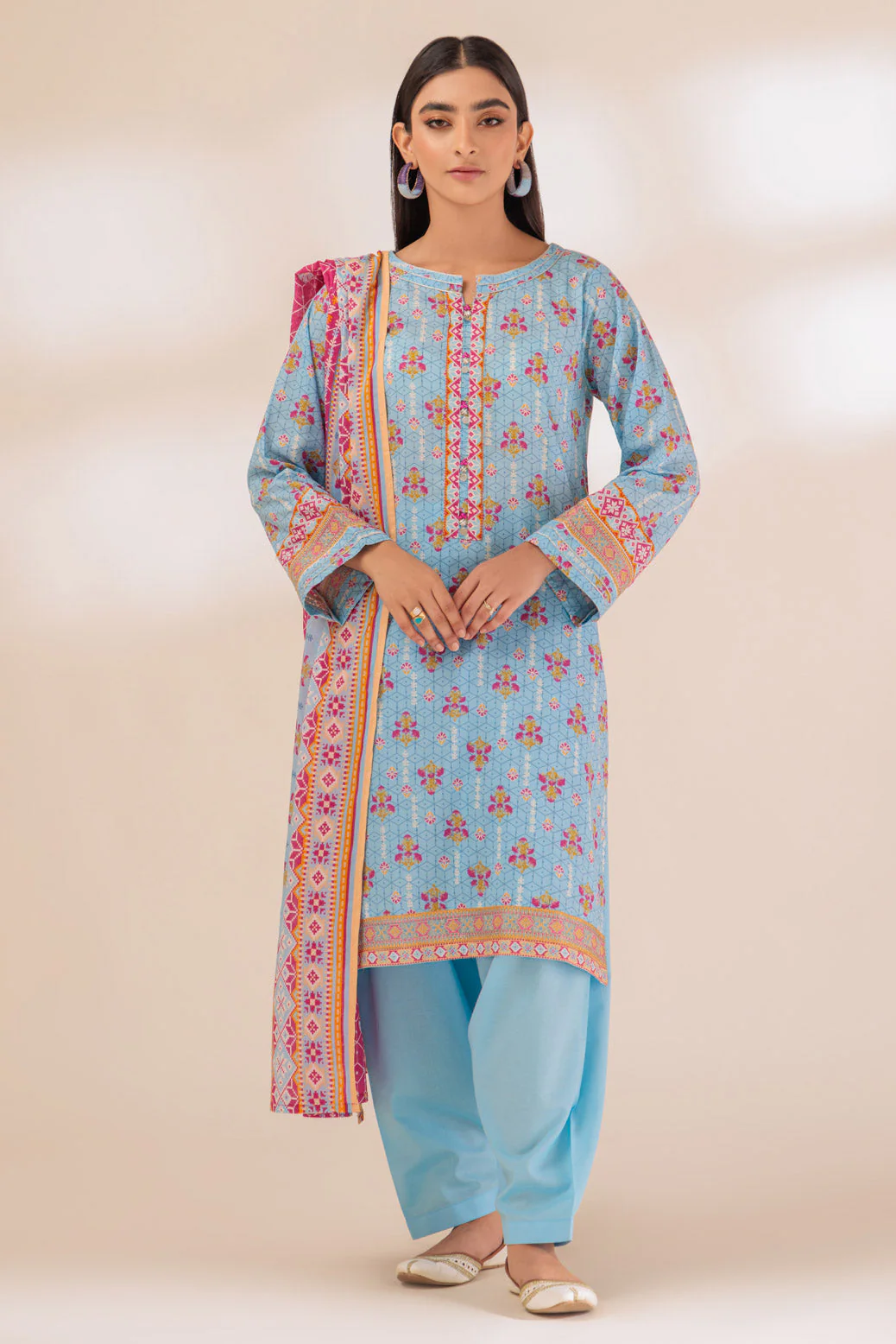 BLUE-LAWN-3 PIECE (SAS233P100)