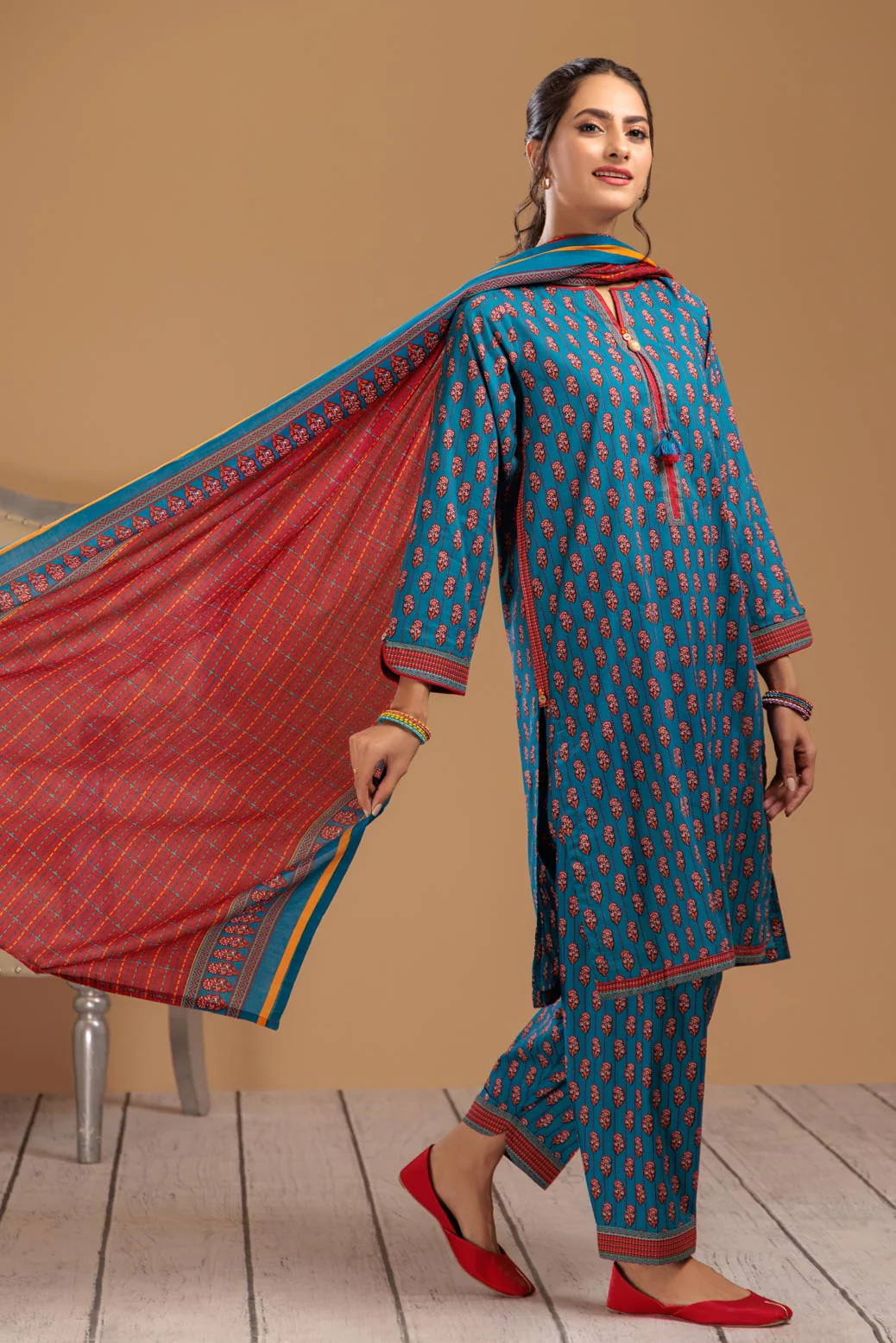 BLUE-LAWN-3 PIECE (SAS233P49) - Image 2