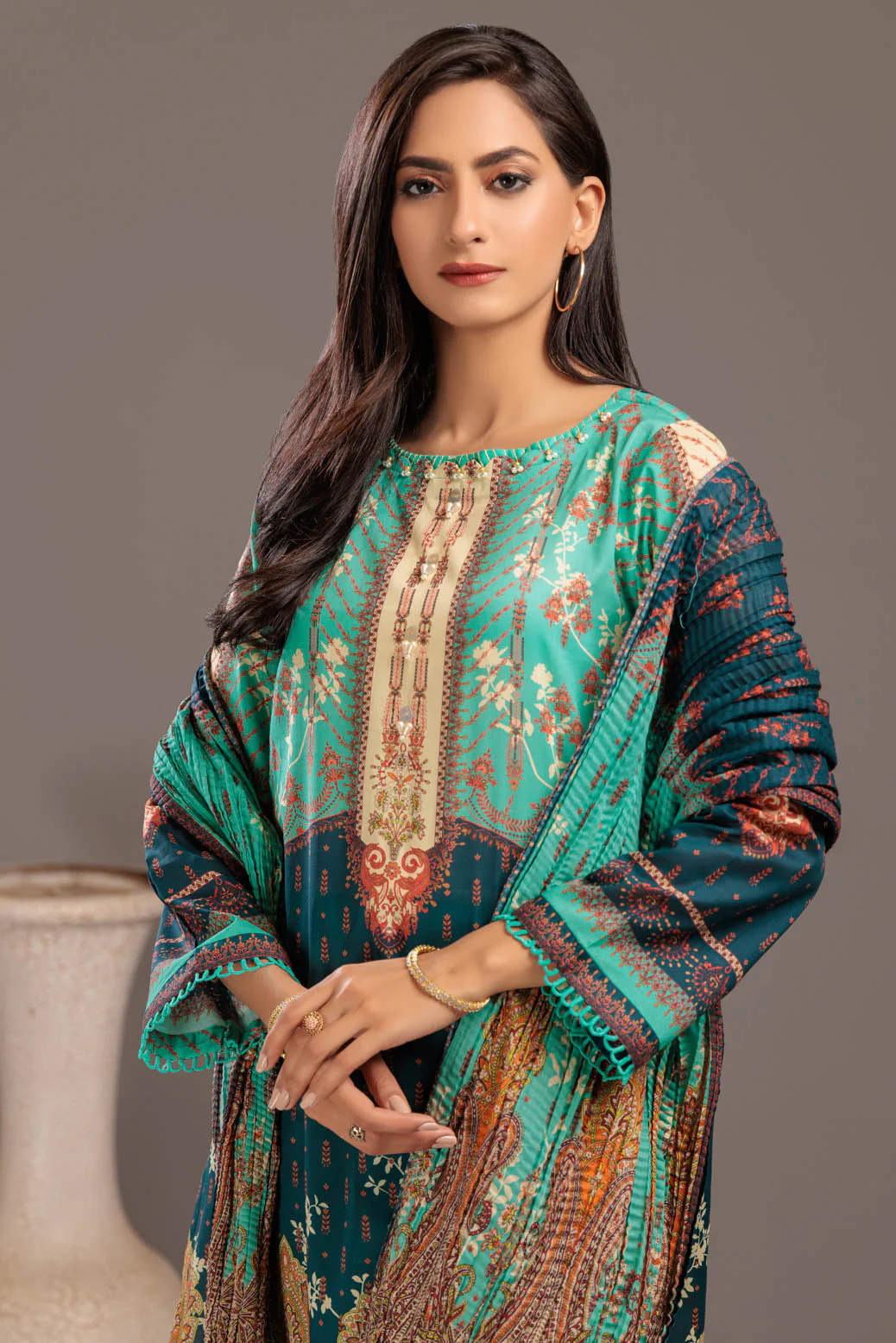 BLUE-LAWN-3 PIECE (SSS233P04) - Image 2