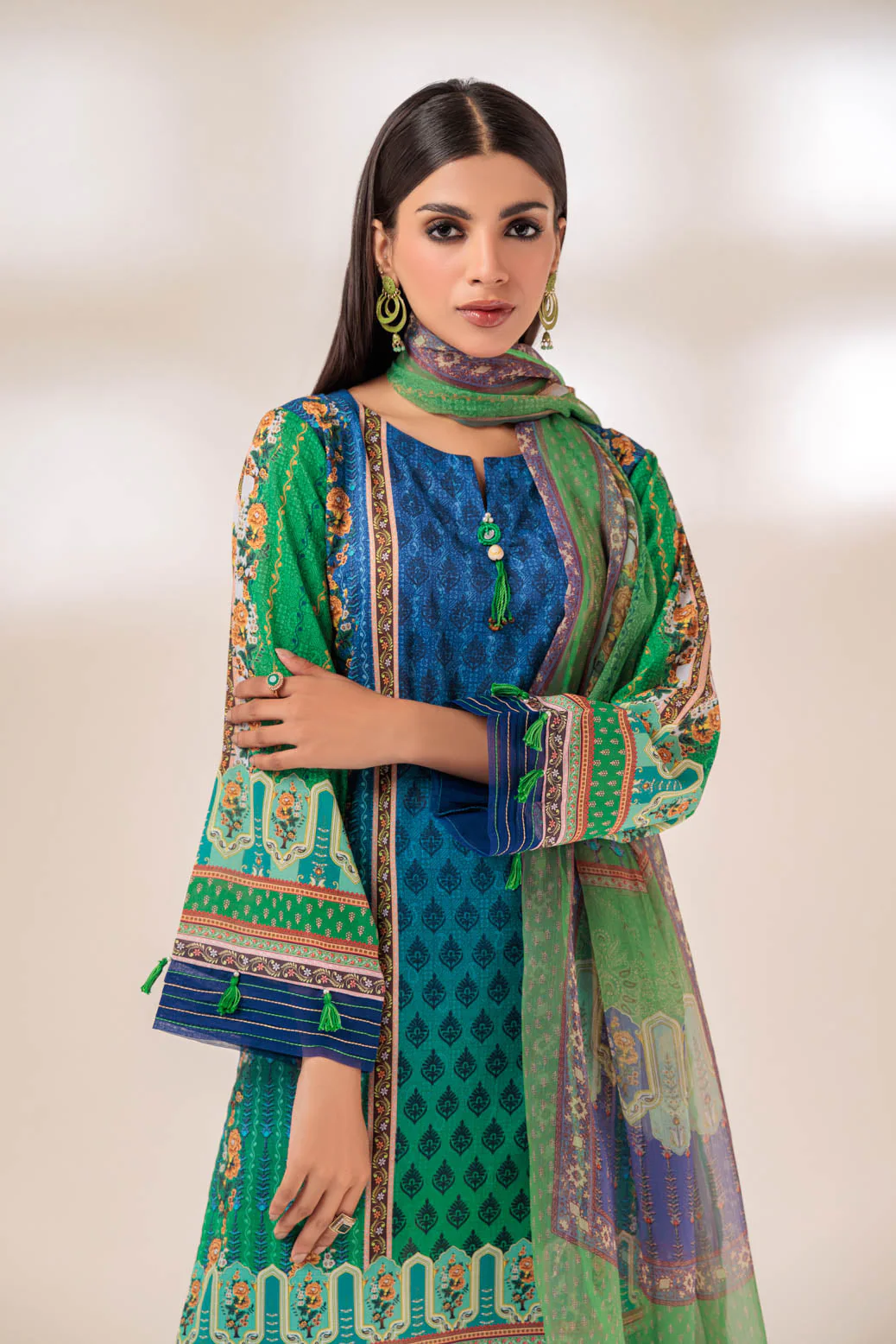 BLUE-LAWN-3 PIECE (SSS233P33) - Image 2