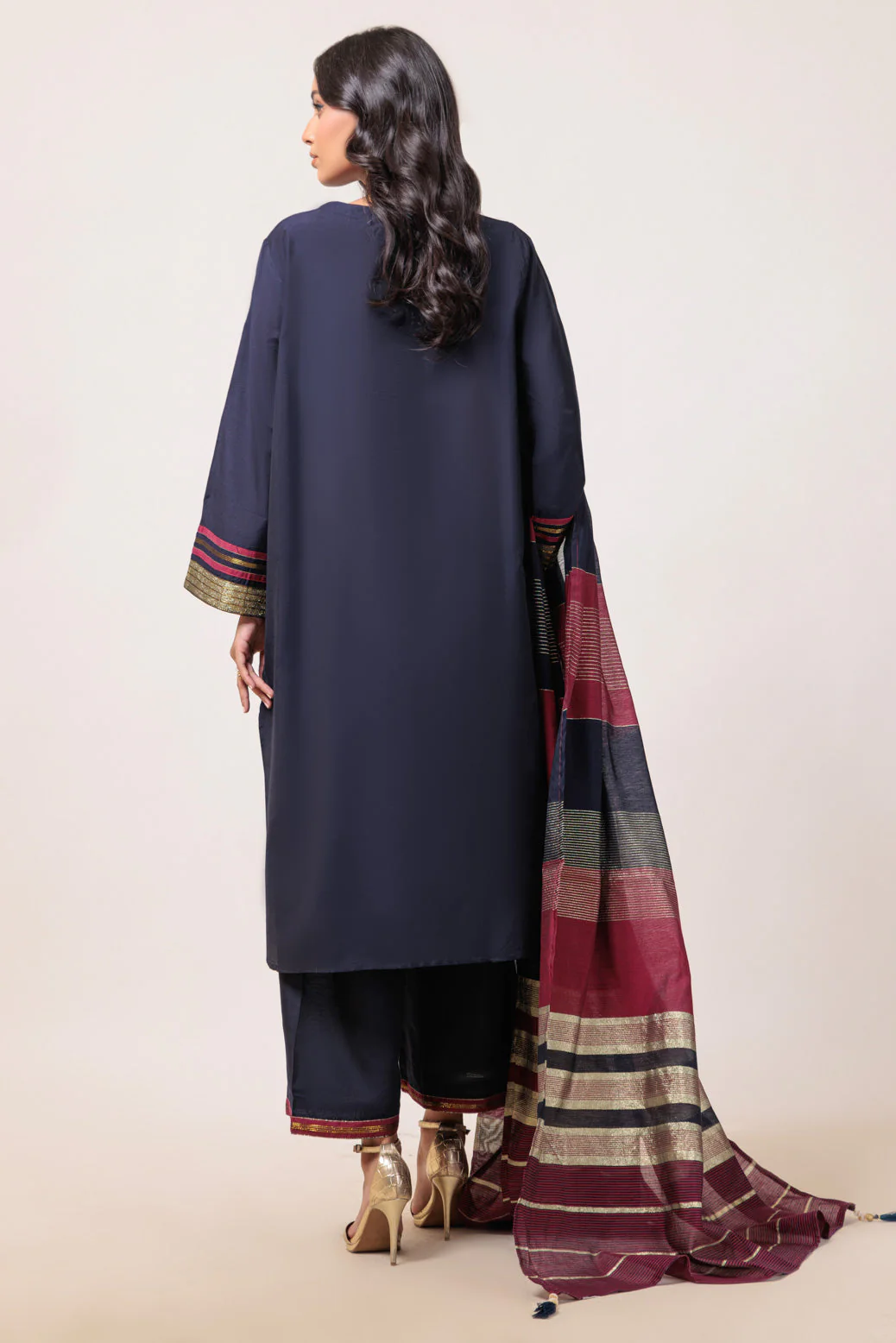 BLUE-YARN DYED-3 PIECE (WS5243P13) - Image 5