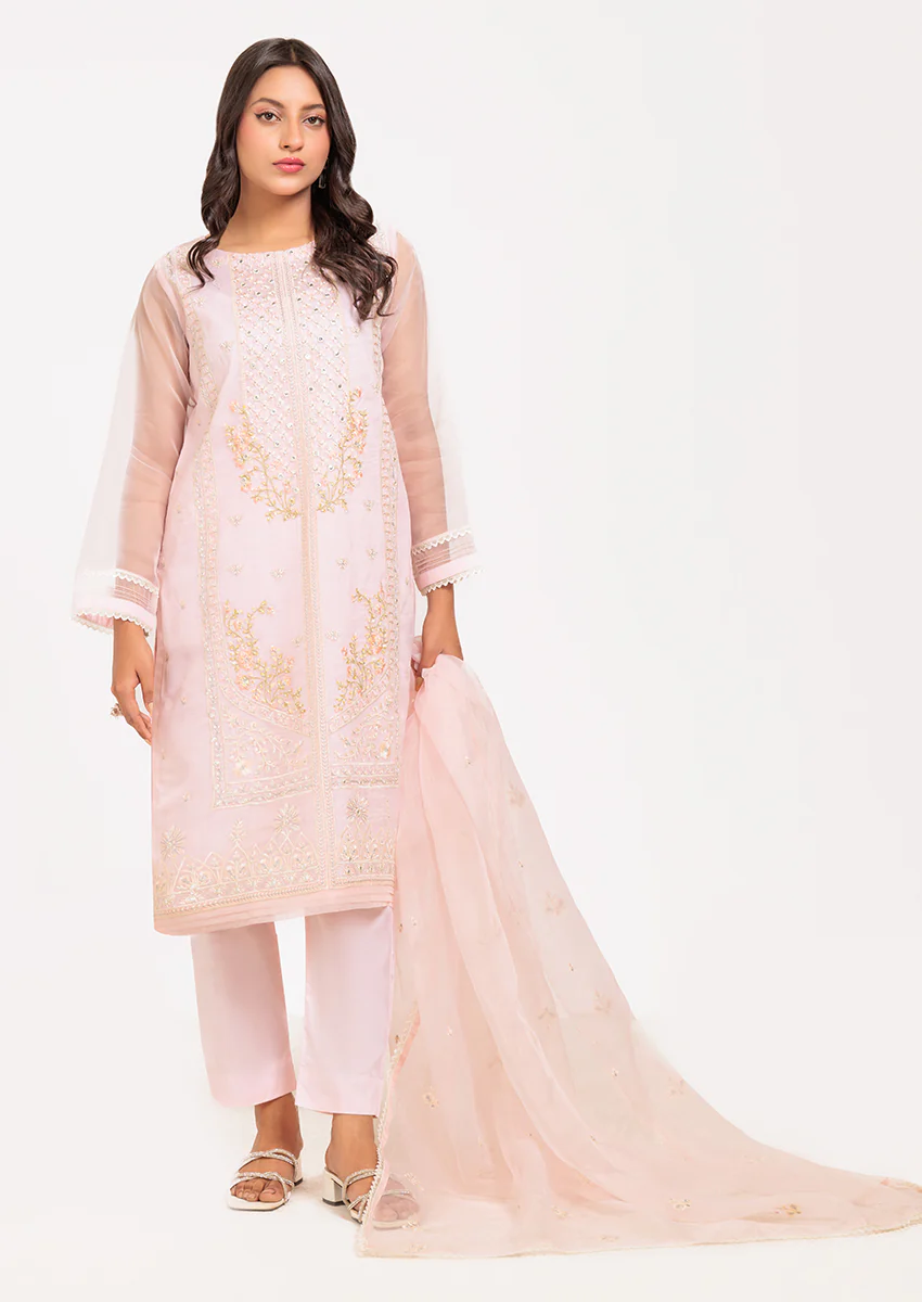 PINK-ORGANZA-3 PIECE (BPS5243P12)
