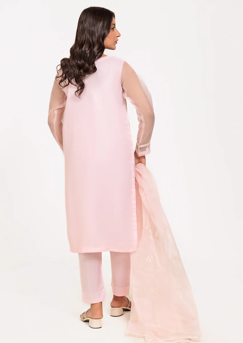 PINK-ORGANZA-3 PIECE (BPS5243P12) - Image 2
