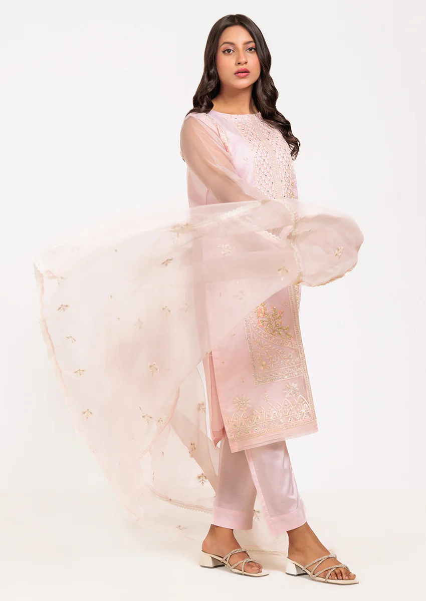 PINK-ORGANZA-3 PIECE (BPS5243P12) - Image 5