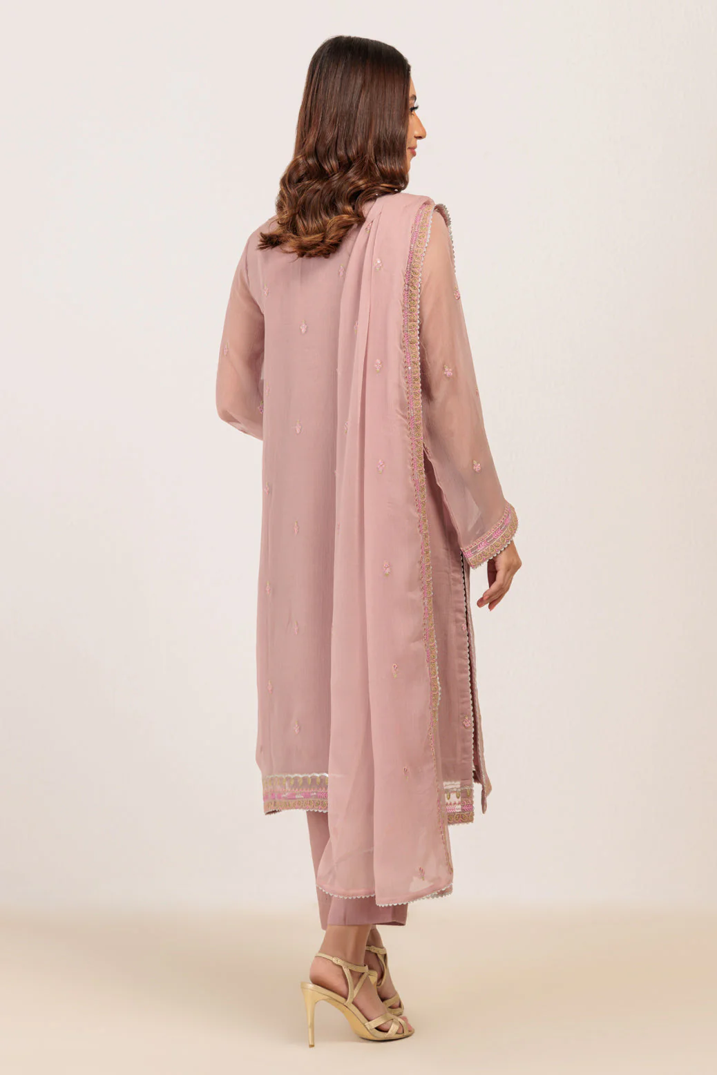 L-PINK-CHIFFON-3 PIECE (BPS5243P40) - Image 5