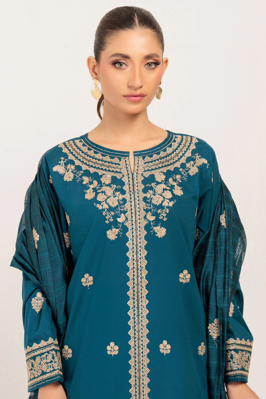 TEAL-CAMBRIC-3 PIECE (BPS6243P12) - Image 2