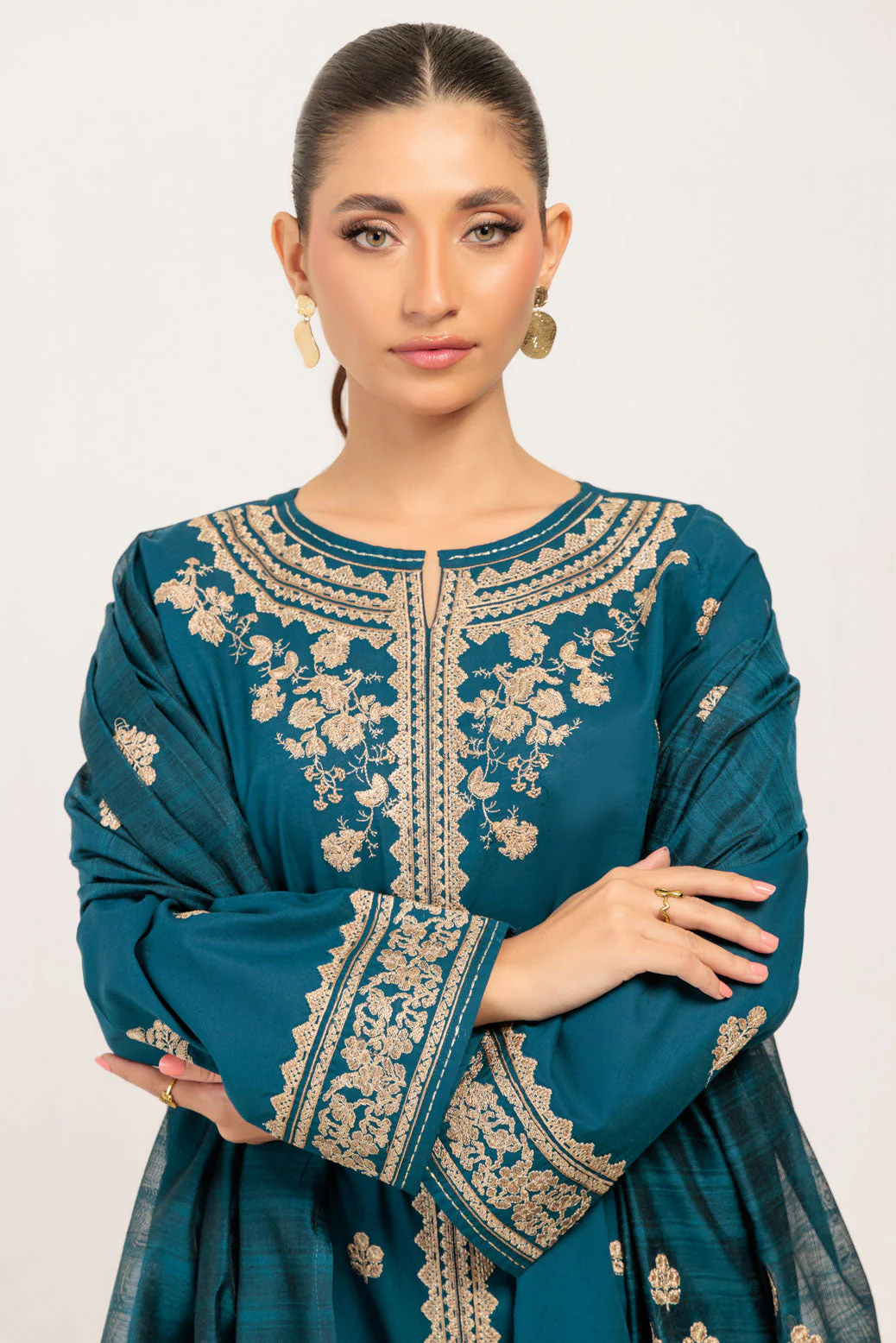 TEAL-CAMBRIC-3 PIECE (BPS6243P12) - Image 4
