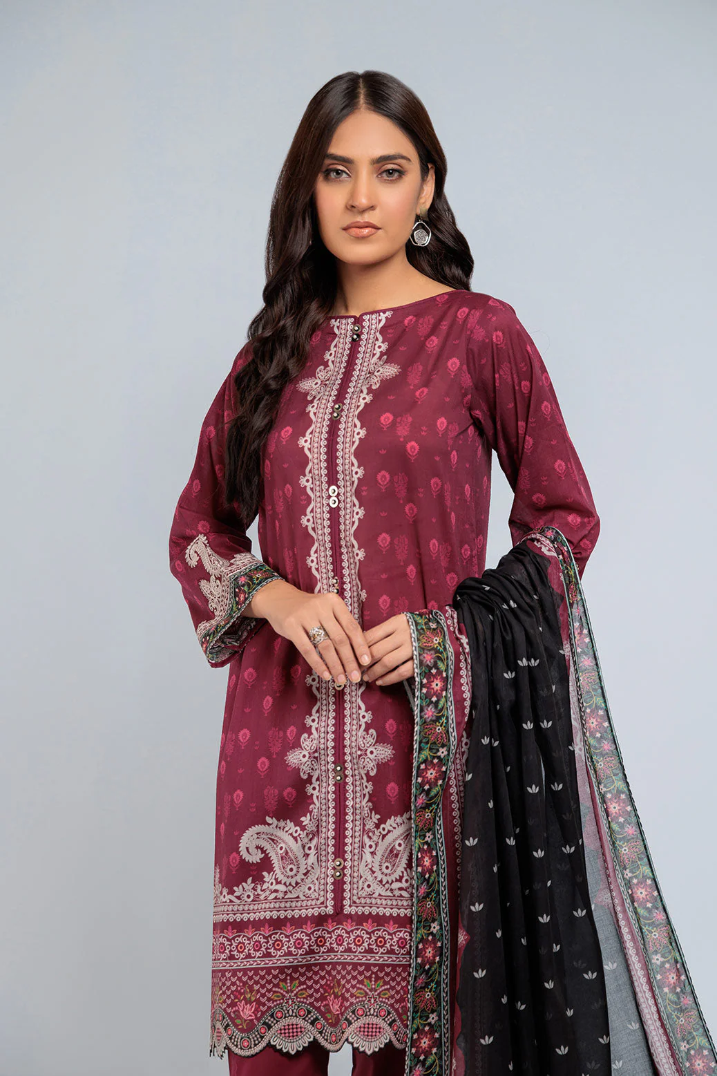 BROWN-LAWN-3 PIECE (SRS233P54) - Image 3