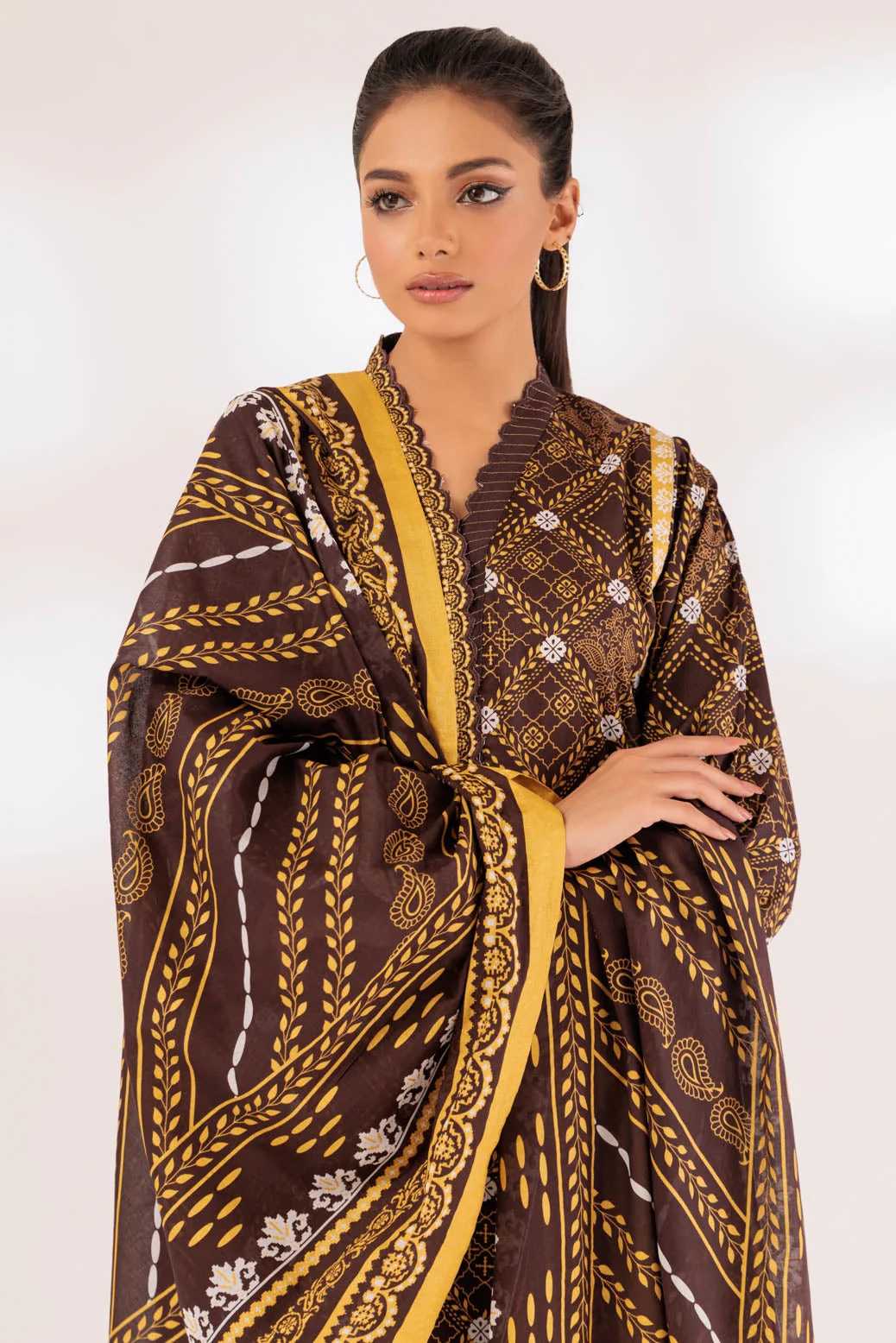 BROWN-LAWN-3 PIECE (SSS233P121) - Image 4