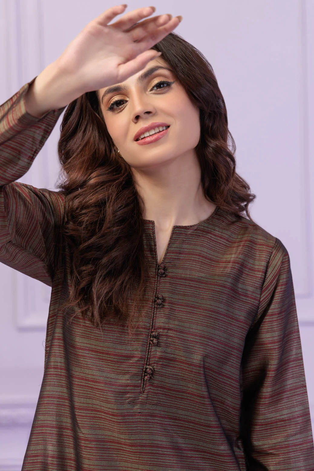 BROWN-MEHSURI-2 PIECE (BS2242P05) - Image 2
