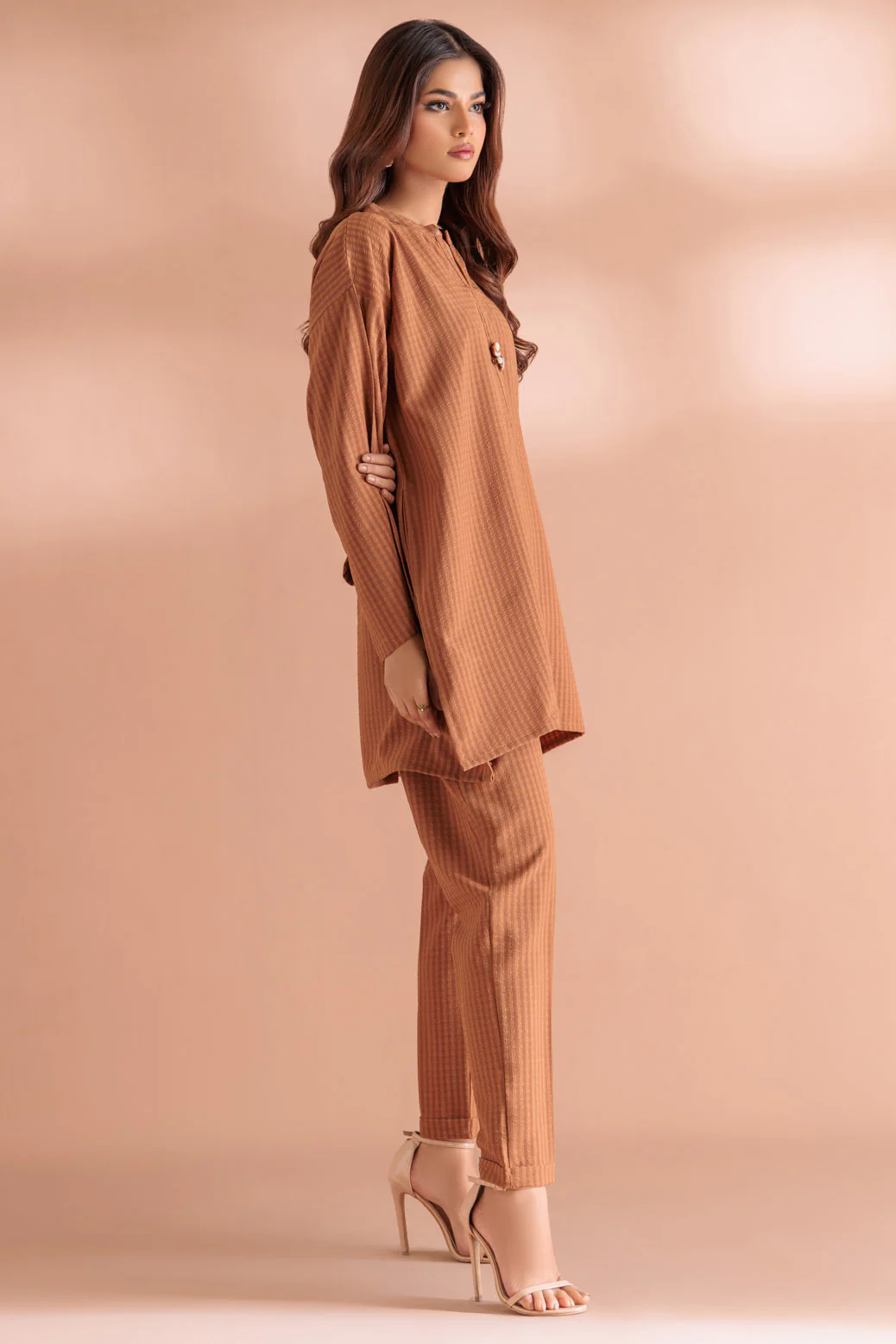 BROWN-SEERSUCKER-2 PIECE (PWS6232P41) - Image 4