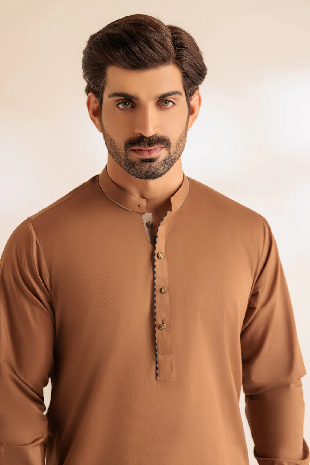 BUFF-COTTON-KURTA SHALWAR - (KSRS24-015) - Image 5