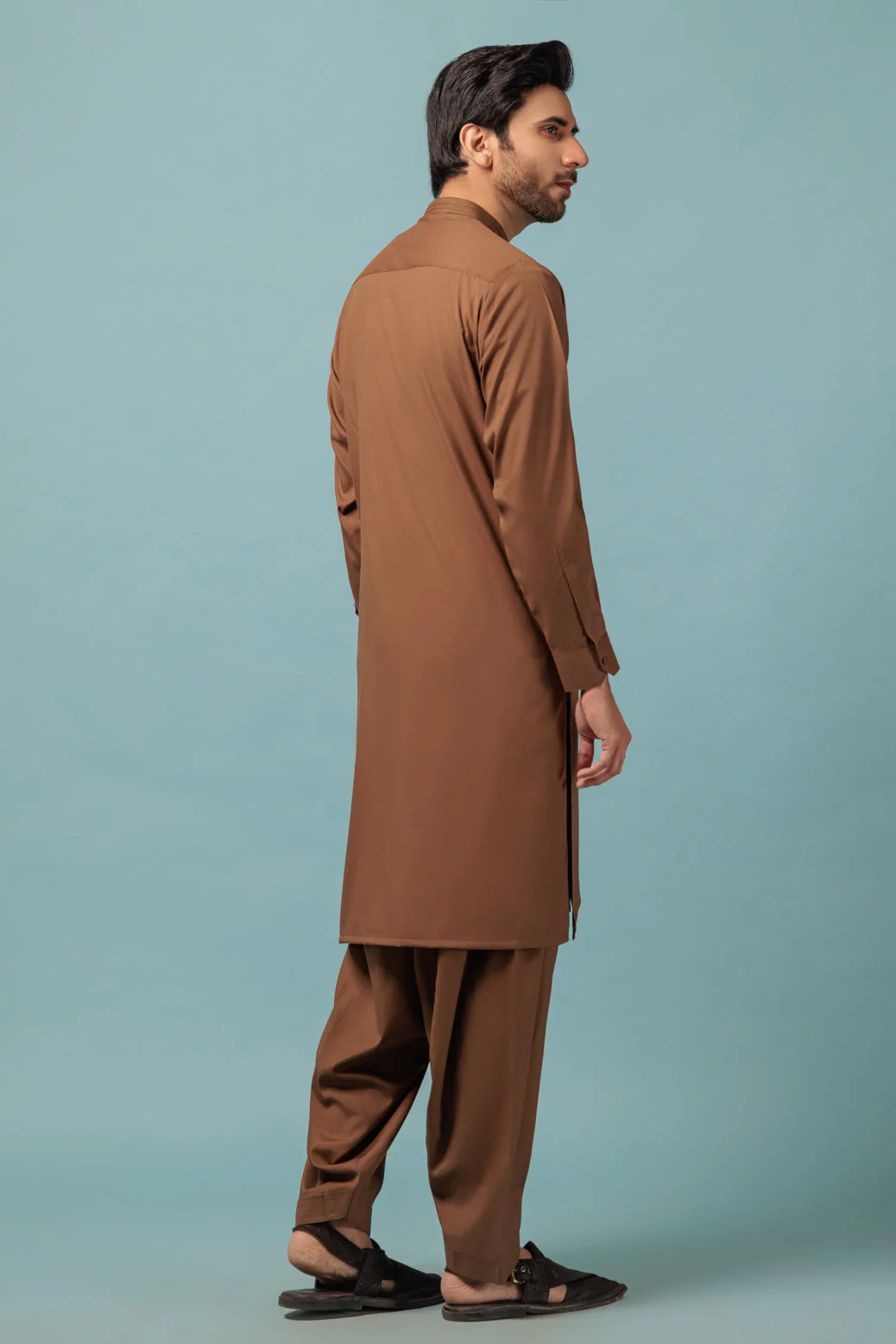 C-SHELL-BLENDED-KURTA SHALWAR - (KSRW23-003) - Image 2