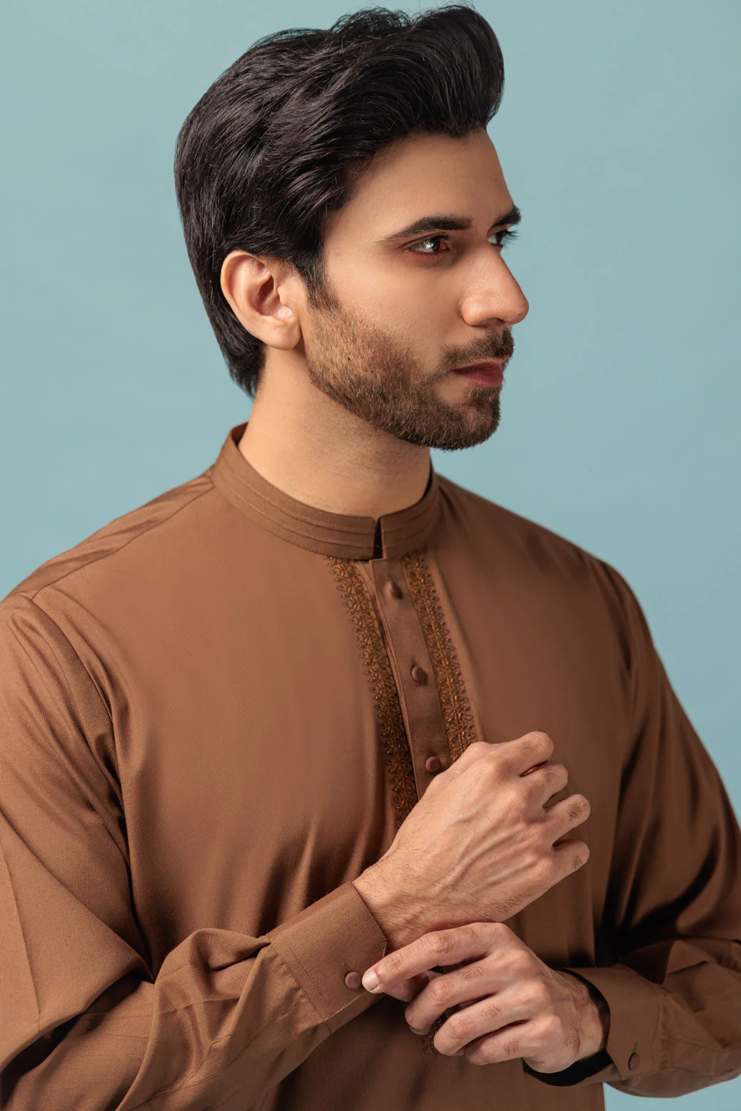 C-SHELL-BLENDED-KURTA SHALWAR - (KSRW23-003) - Image 3