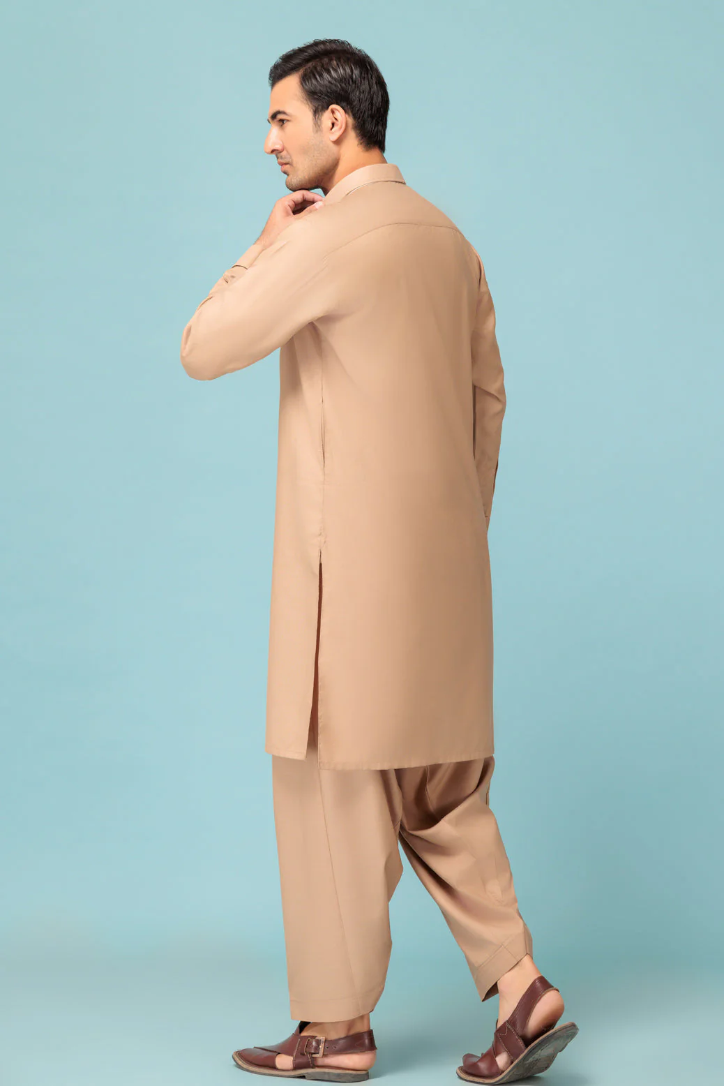 C-TEA-BLENDED-KURTA SHALWAR - (KSRW23-018) - Image 2