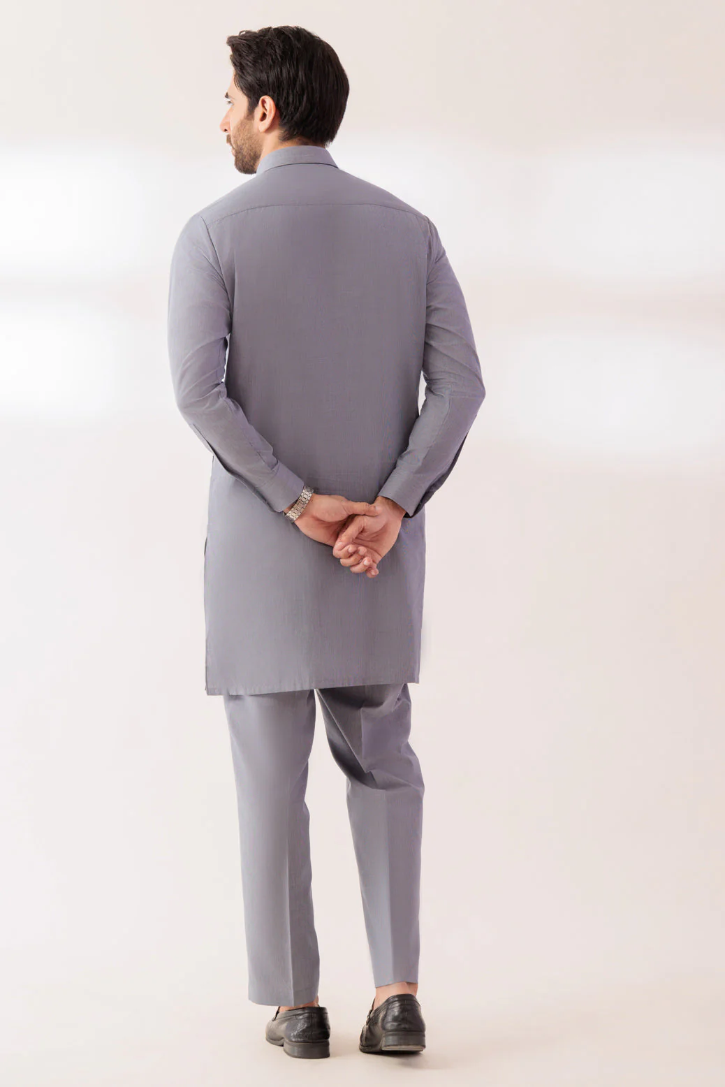 CAVIAR-YARN DYED-KURTA TROUSER - (KSR24-014) - Image 2
