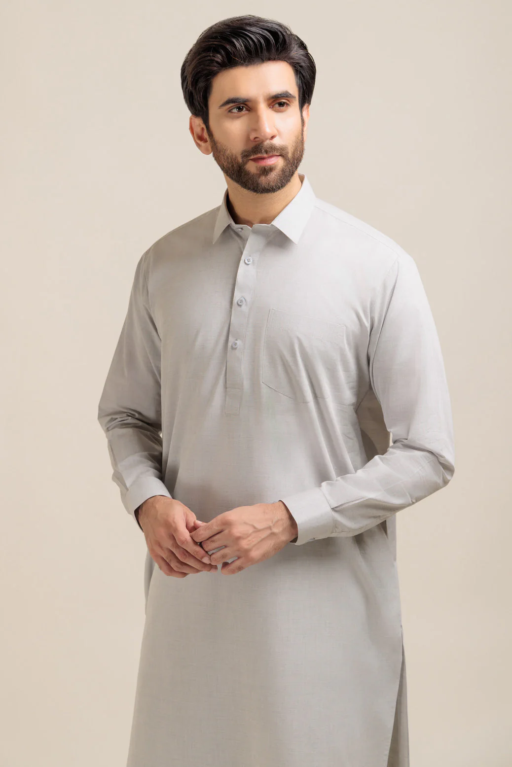 CLAY-YARN DYED-SHALWAR SUIT - (GSSB23-003) - Image 2