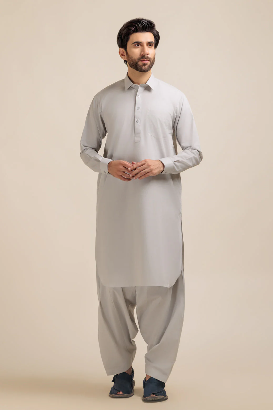 CLAY-YARN DYED-SHALWAR SUIT - (GSSB23-003) - Image 5