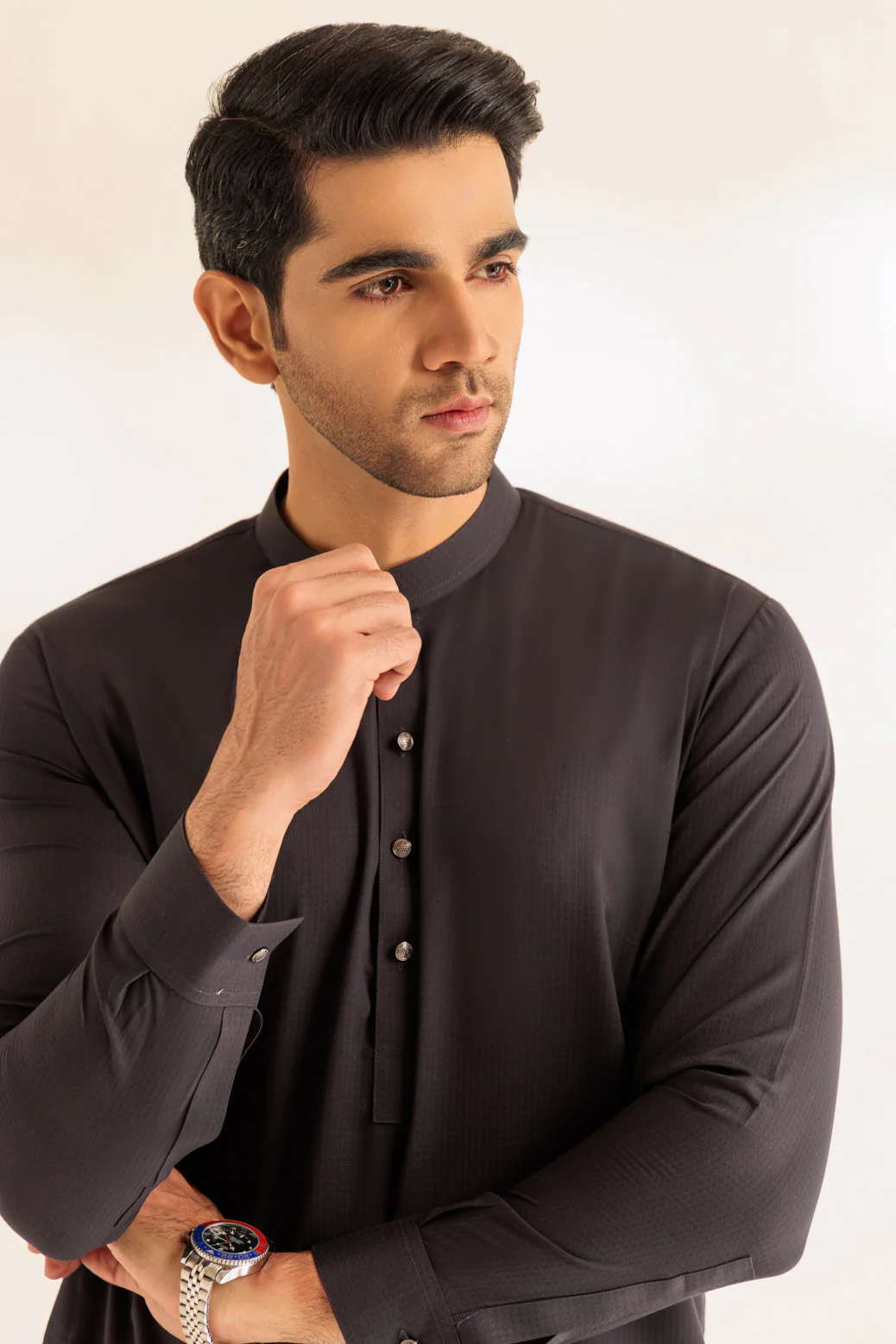COAL-BLENDED-SHALWAR SUIT - (GSBS24-014) - Image 3
