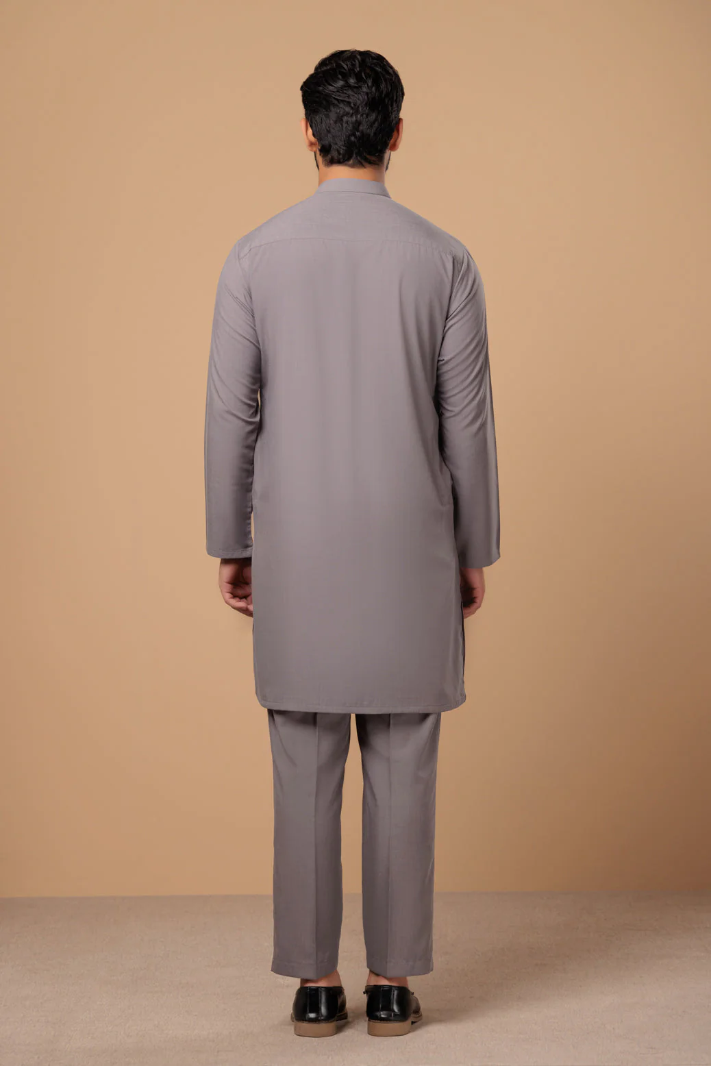 COIN-BLENDED-KURTA PAJAMA TROUSER- (KSS23-050) - Image 4