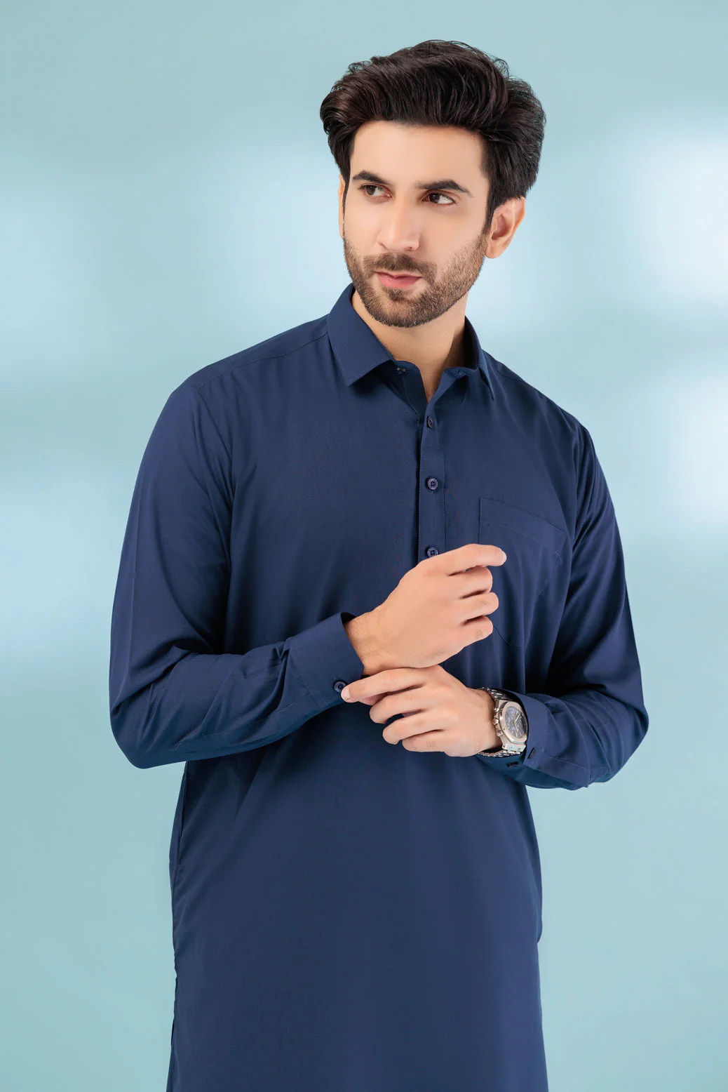 CORN-BLENDED-SHALWAR SUIT - (GSSR23-002) - Image 2