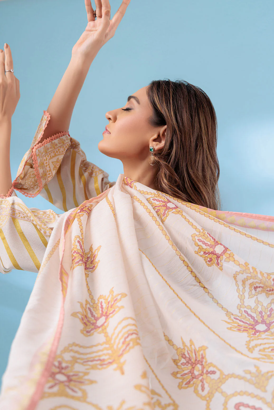 CREAM-AYUDIA-3 PIECE (WS2233P05) - Image 3