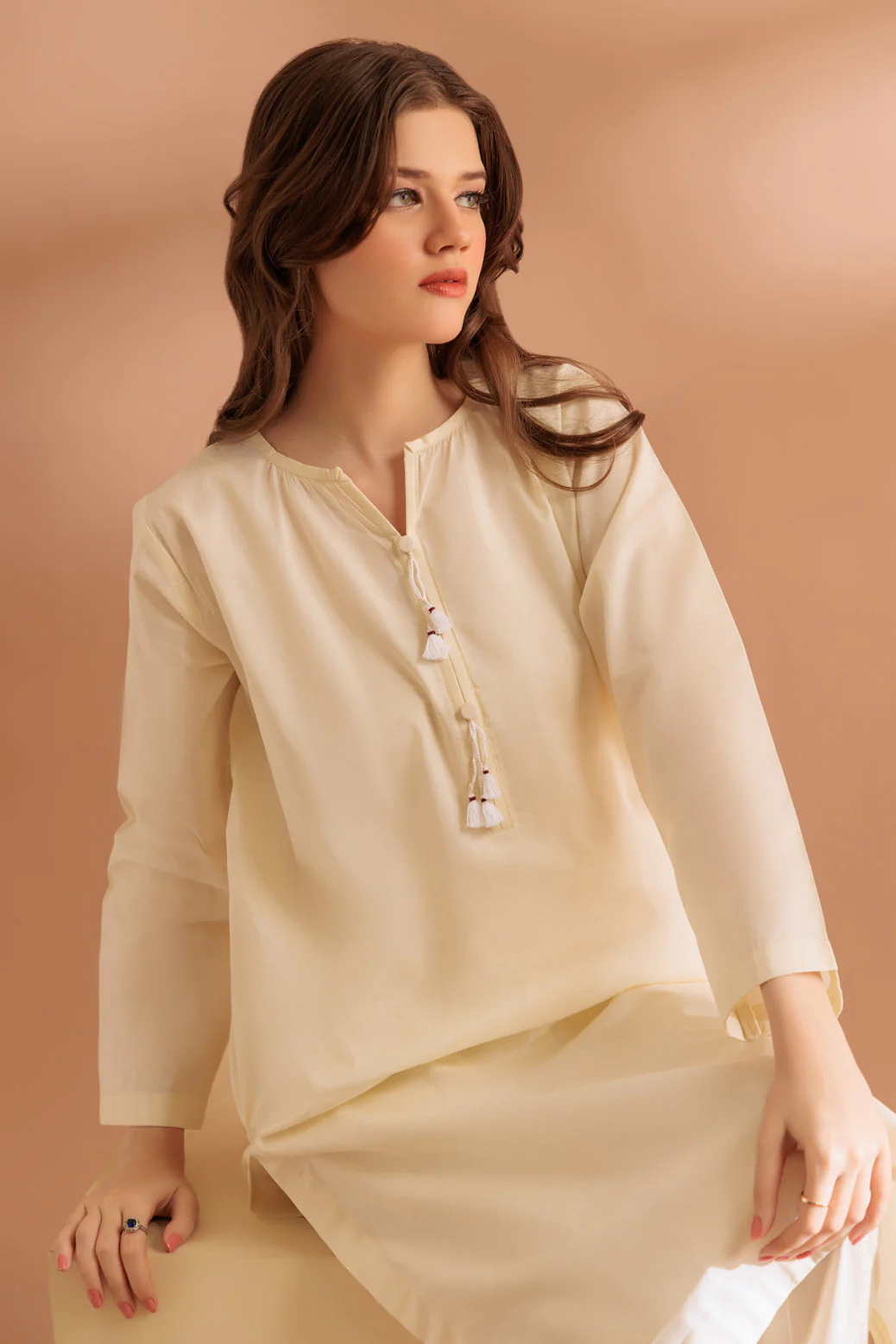 CREAM-CAMBRIC-2 PIECE (SS2242P27) - Image 4