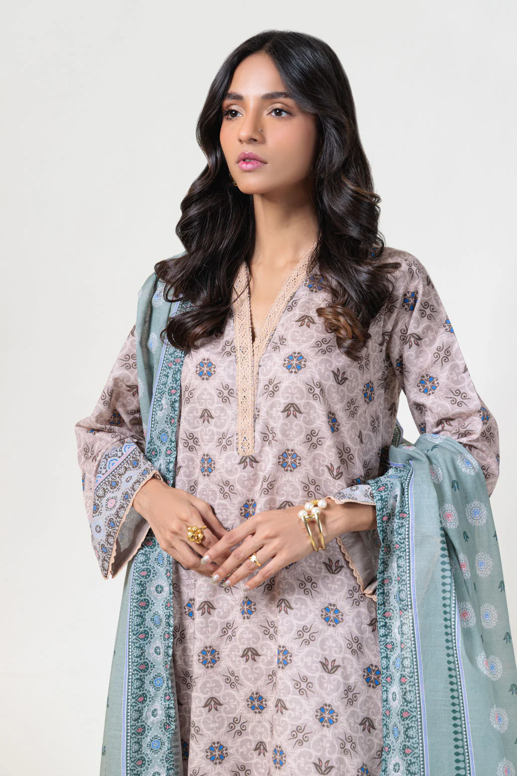 CREAM-CAMBRIC-3 PIECE (WS2243P10) - Image 2