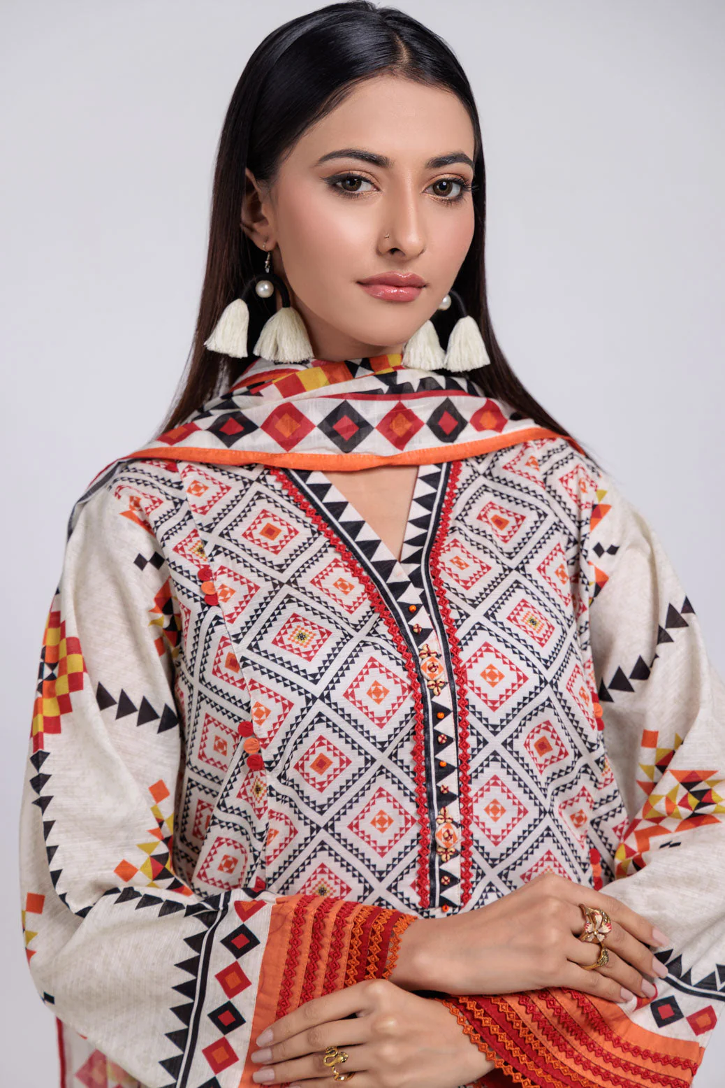 CREAM-CAMBRIC-3 PIECE (WS6243P23) - Image 4