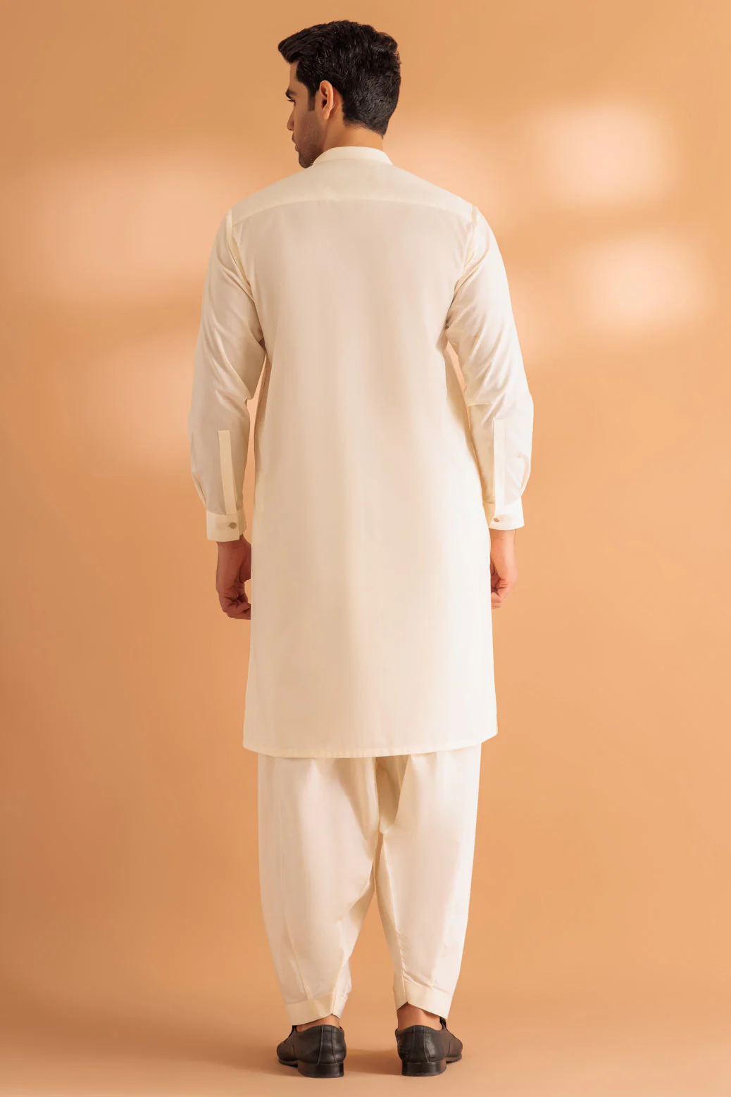 CREAM-COTTON-KURTA SHALWAR - (KSRS24-040) - Image 5