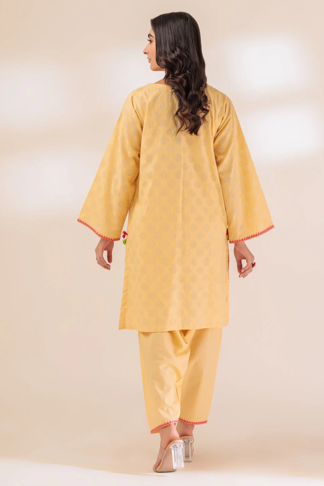 CREAM-LAWN-2 PIECE (SRLS232P24) - Image 2
