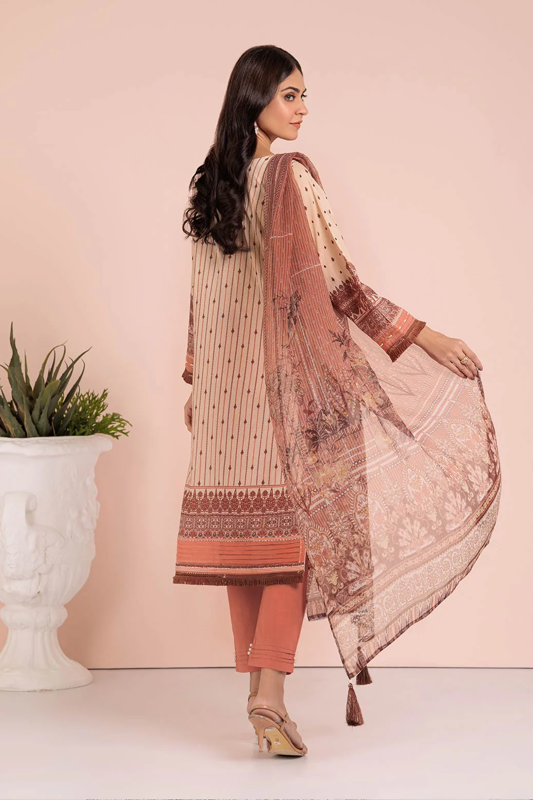 CREAM-LAWN-3 PIECE (SSS233P35) - Image 2