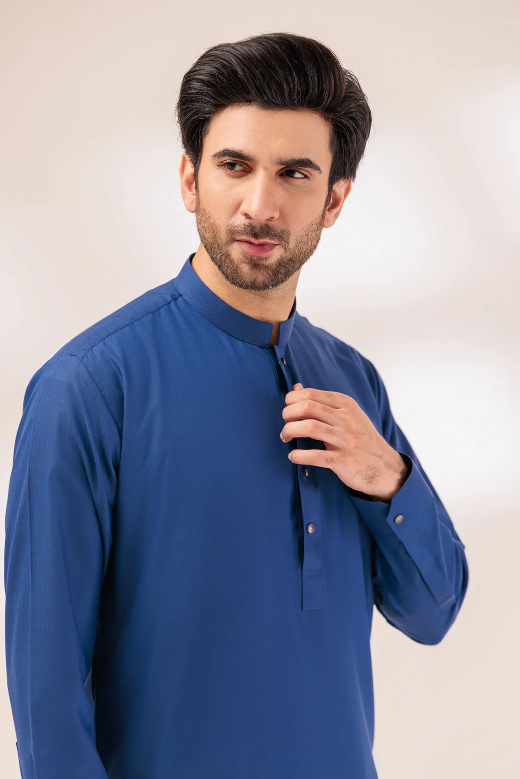 D-BLUE-BLENDED-SHALWAR SUIT - (GSBW23-035) - Image 2
